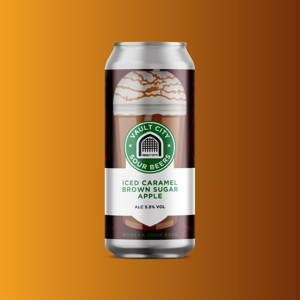 Vault City -  Iced Caramel Brown Sugar Apple - 5.5% Smoothie Sour - 440ml Can