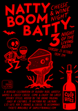 Natty Boom Batty 3: Night of the Living Reds - Thurs 23 October from 7pm at Cultures, Saltaire - Hosted by The Drink Talking