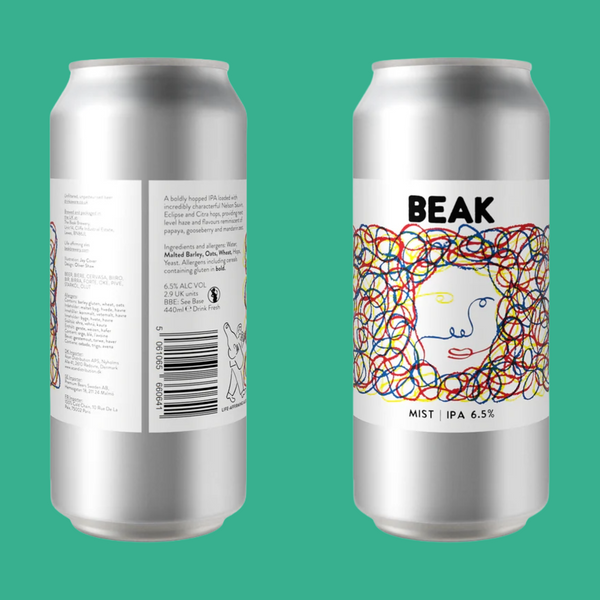 Beak - Mist - 6.5% IPA - 440ml Can