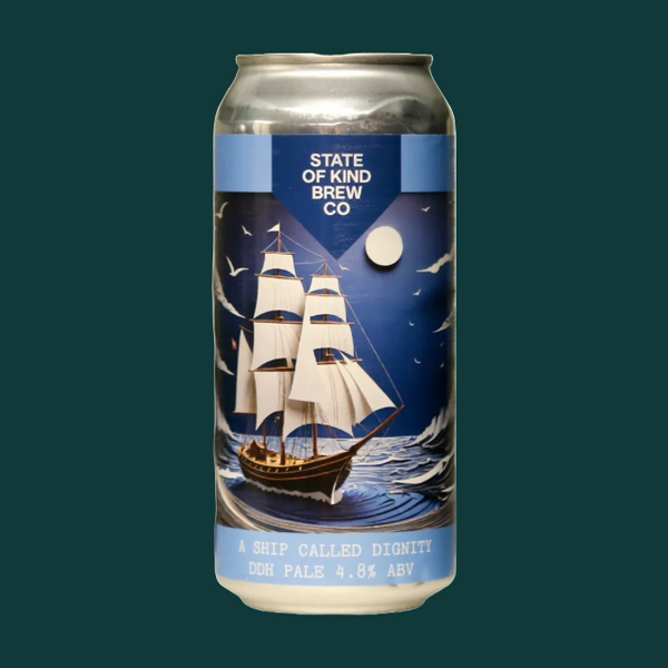 State of Kind Brewing - A Ship Called Dignity - 4.8% DDH Pale Ale - 440ml Can
