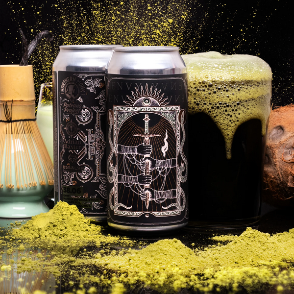 Northern Monk / Adrian Baxter / Dissolvr - Envy - 8.4% Imperial Matcha Stout - 440ml Can