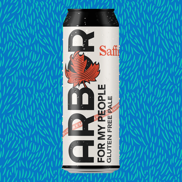 Arbor / Saffron - For My People - 4% Gluten Free Pale - 568ml Can