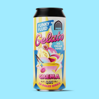 Funky Fluid / Vault City - Gelato: Crema - 5.5% Guava Banana & Lychee Sour - 500ml Can