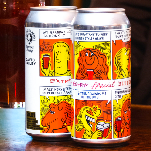 Northern Monk / David Bailey - Extra Extra Special Bitter - 6.2% ESB - 440ml Can