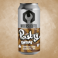Moersleutel - Pastry Factory: Espresso Quad - 10% Coffee Quadrupel - 440ml Can