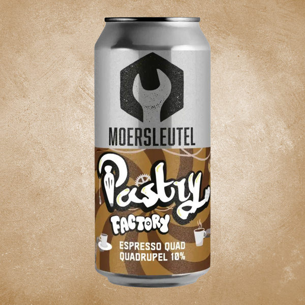 Moersleutel - Pastry Factory: Espresso Quad - 10% Coffee Quadrupel - 440ml Can