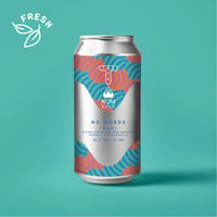 Track Brewing / KOM - No Words - 8% DIPA w/ Citra, Nelson, Idaho 7 & Superdelic - 440ml Cans