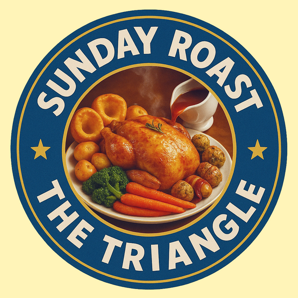 Sunday 12th October at 12.30pm - 'The Chicken' Sunday Roast presented by Vic & Jez