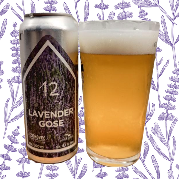 Zichovec - Lavender Gose - 5.1% Gose - 500ml Can