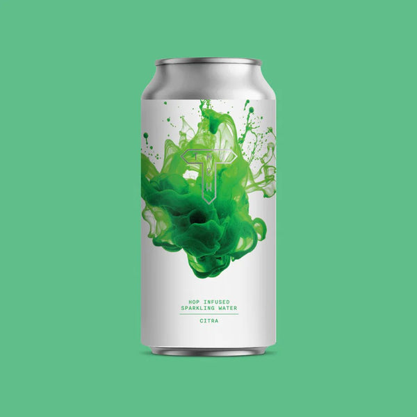Track - Hop Infused Sparkling Water  - Alcohol Free Hop Water - 440ml Can