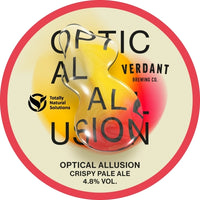 Verdant / Totally Natural Solutions - Optical Allusion - 4.8% Pale - 440ml Can