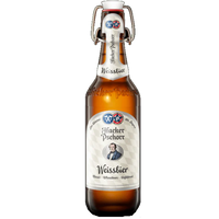 Hacker Pschorr - Hefe Weiss - 5.5% Hefeweizen  500ml Bottles
