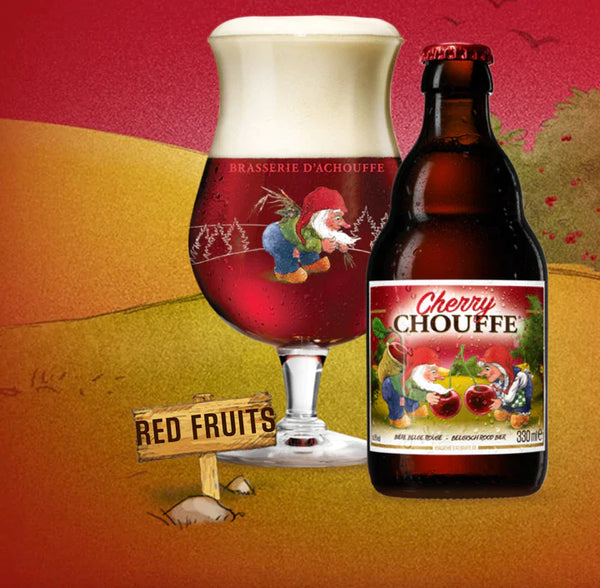 Brasserie d'Achouffe - Cherry Chouffe - 8% Cherry Fruit Beer - 330ml Bottle