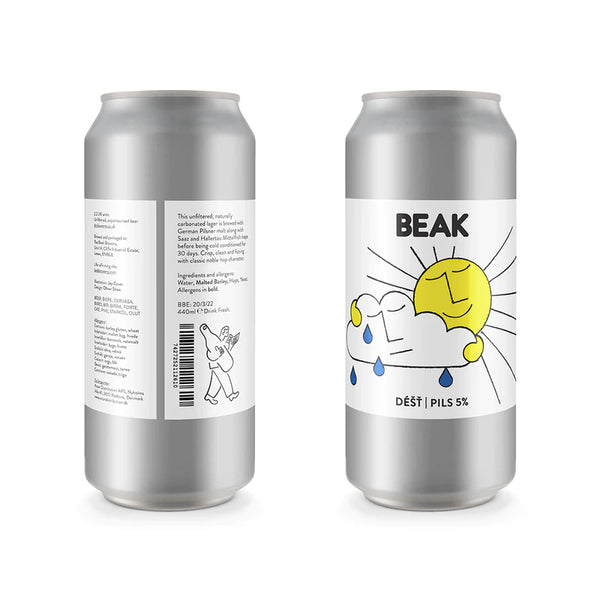 Beak - Dest - 5% Pils - 440ml Can