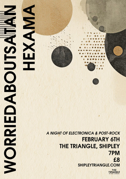 Friday 6 February 2026 from 7pm - worriedaboutsatan & Hexama at The Triangle