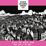 State of Kind Brew Co - Black and White Town - 6% IPA - 440ml Can