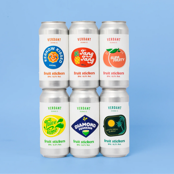 Verdant - Fruit Stickers - 6.5% IPA - 440ml Can Verdant - Fruit Stickers - 6.5% IPA - 440ml Can