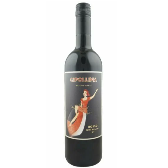 Cecilia Beretta - Cipollina Rosso DOC Nero d'Avola Terre Siciliane 2021 - Velvety Plums & Cherries - Sicily, Italy - 750ml Bottle