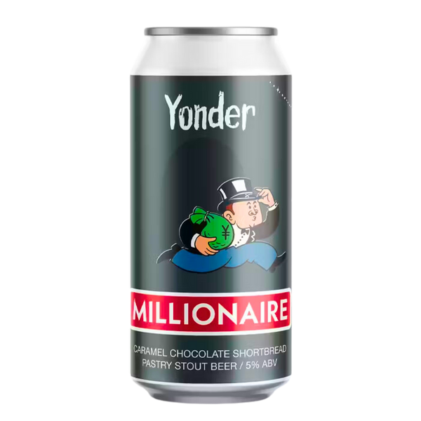 Yonder Brewing & Blending - Millionaire - 4.7% Millionaire's Shortcake Stout - 440ml Can