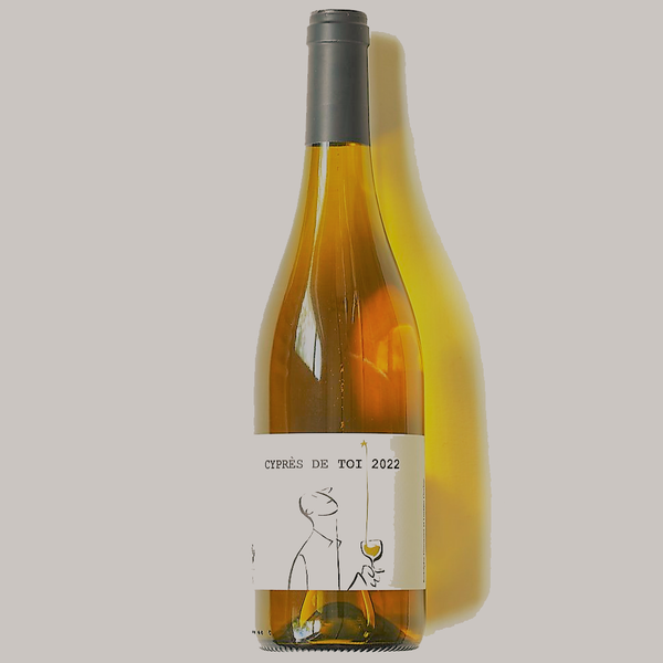 Fond Cyprès - Cyprès de Toi Blanc 2022 - Bright. Tense. Playful Chardonnay - Languedoc, France - 750ml Bottle