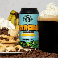 Northern Monk - Stacks - 6% Maple Banana Choc Chip Pancake Stout - 440ml Can