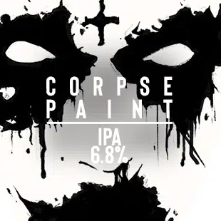 Azvex Brewing  Seven Islands - Corpse Paint - 6.66% IPA - 440ml Can - The Triangle