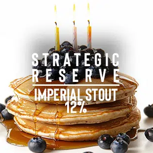 Azvex Brewing - Strategic Reserve 3 - 12% Blueberry Maple Imperial Stout - 440ml Can - The Triangle