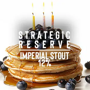 Azvex Brewing - Strategic Reserve 3 - 12% Blueberry Maple Imperial Stout - 440ml Can Azvex Brewing - Strategic Reserve 3 - 12% Blueberry Maple Imperial Stout - 440ml Can