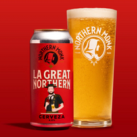 Northern Monk - La Great Northern Cerveza - 4% 'Spanish' Lager - 440ml Can