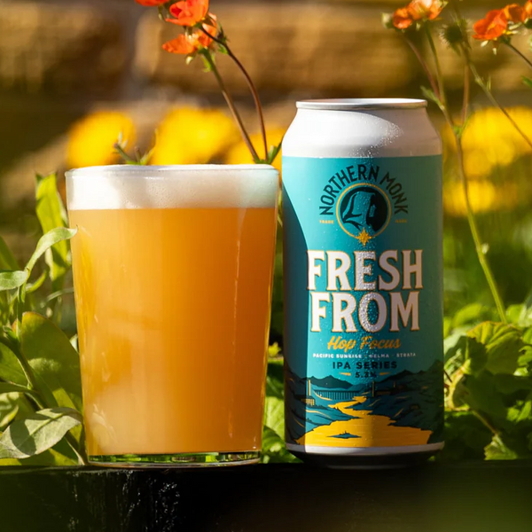 Northern Monk - Fresh From 9 - 5.3% Pacific Sunrise, Belma & Strata IPA - 440ml Can - The Triangle