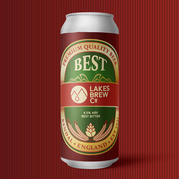 Lakes Brew Co - Best Bitter - 4.5% Best Bitter - 440ml Can