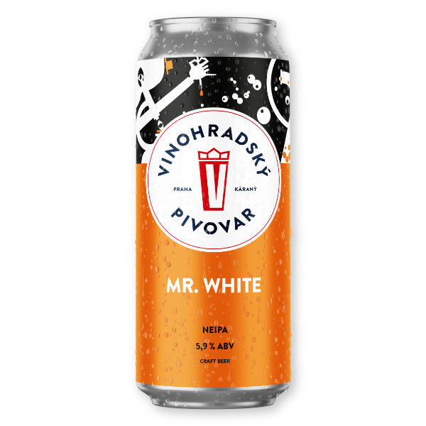 Vinohradsky - Mr. White - 5.9% New England IPA - 500ml Can