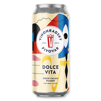 Vinohradsky - Dolce Vita - 5.3% Czech Italian Pilsner - 500ml Can