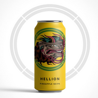 Otherworld - Hellion - 6.1% Pineapple NE IPA - 440ml Can