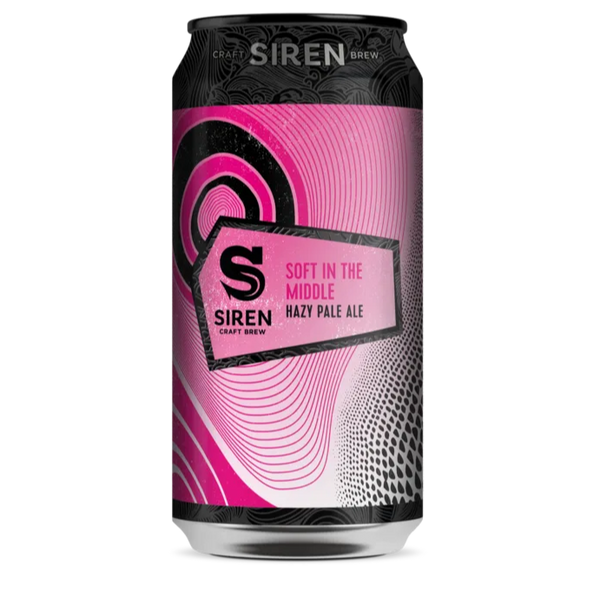 Siren - Soft In The Middle - 5.5% Hazy Pale - 440ml Can