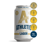 Athletic - Lager - Alcohol Free Lager - 330ml Can