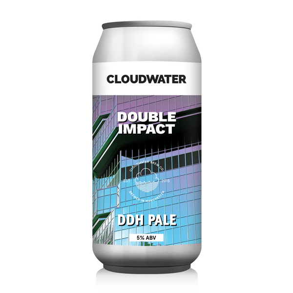Cloudwater - Double Impact - 5% DDH Pale - 440ml Can