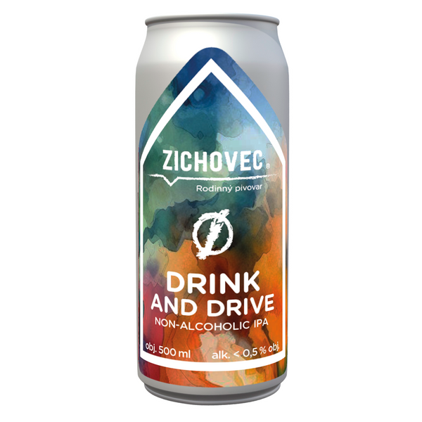 Zichovec - Drink and Drive - Alcohol Free IPA - 500ml Can