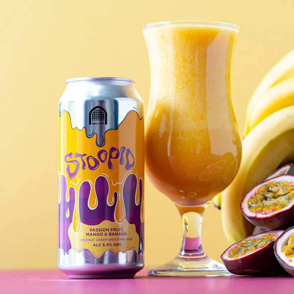 Vault City - Stoopid: Mango, Passionfruit & Banana - 6.9% Pastry Smoothie Sour - 440ml Can