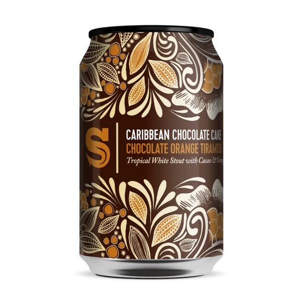 Siren Craft Brew - 2024 Caribbean Chocolate Cake Chocolate Orange Tiramisu - 8.4% Tropical White Stout - 330ml Can - The Triangle