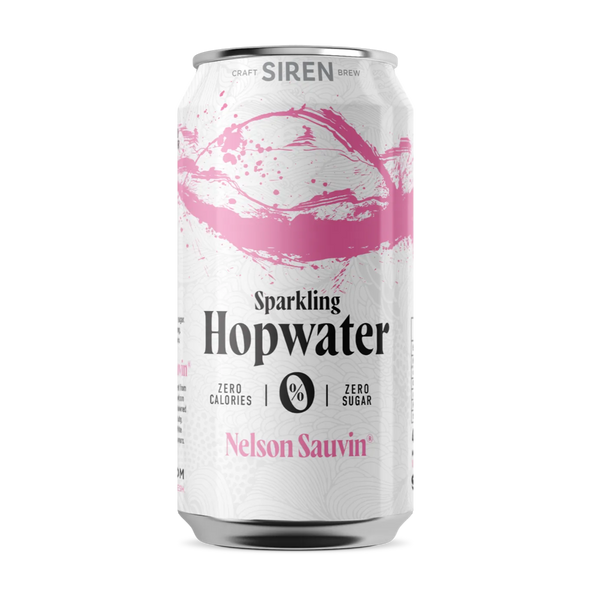 Siren - Hopwater: Nelson - Alcohol Free hopped water - 440ml Can