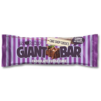 Giant Bars - 'Cake Shop' Chocolate Fudge Flapjack - 100g Bar