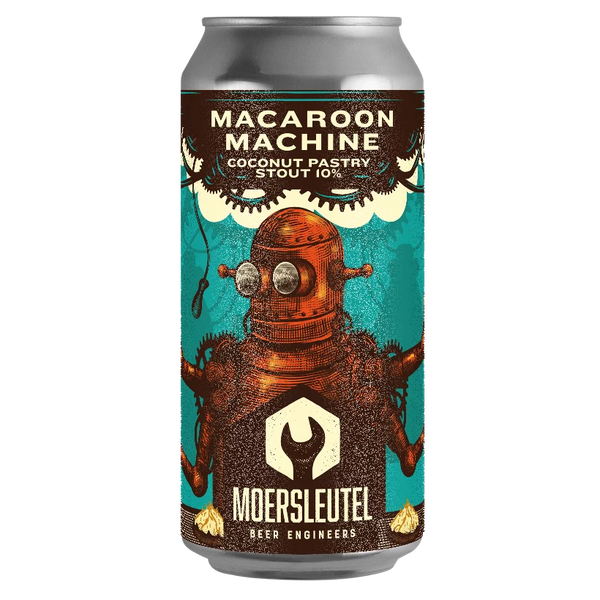 Moersleutel - Macaroon Machine - 10% Imperial Stout - 440ml Can