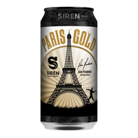 Siren / Dan Pembroke - Paris Gold - 4% West Coast Pale - 440ml Can