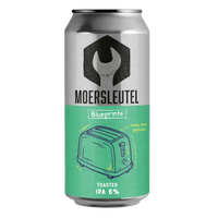 Moersleutel / La Debauches - Blueprints: Toaster - 6% New England IPA - 440ml Can