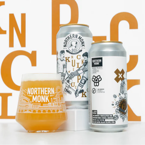 Northern Monk / Bissell Brothers / Jon Simmons - Knucklepuck - 7% DDH IPA - 440ml Can