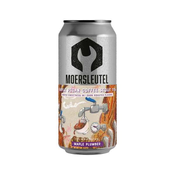 Moersleutel / Nerdbrewing - Maple Plumber - 11% Maple Pecan & Coffee Stout - 440ml Can