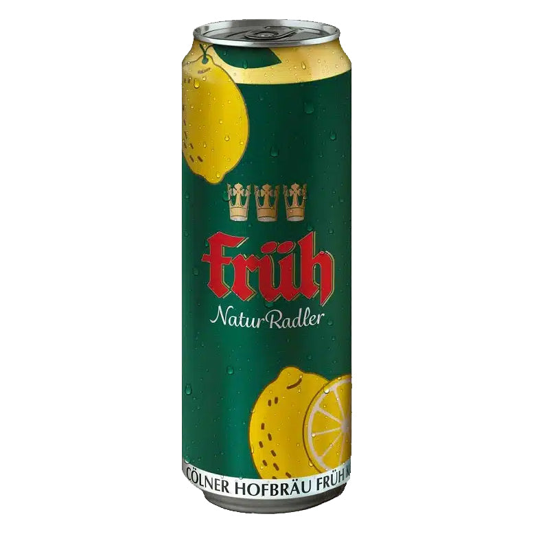 Fruh Natur - Lemon Radler - 2.5% Lemon Radler - 500ml Can – The Triangle