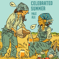 Burning Sky - Celebrated Summer - 5.8% English Pale Ale w/ Chinook - 440ml Can