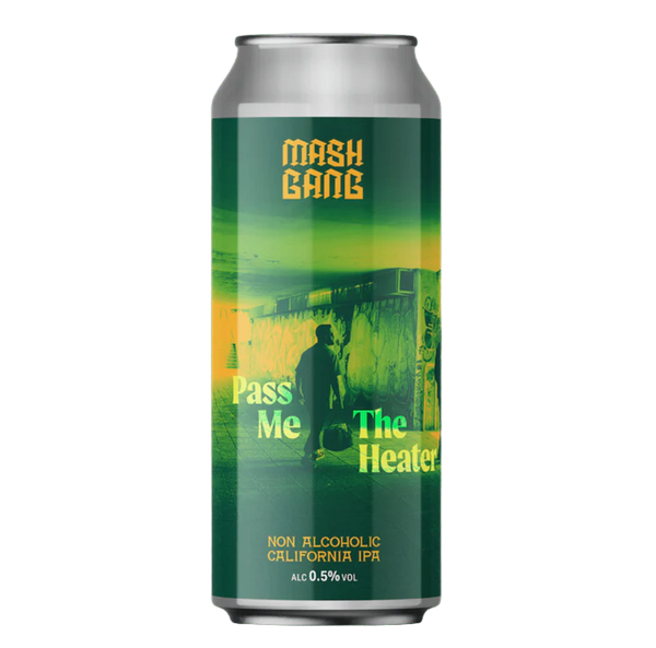 Mash Gang - Pass Me The Heater - Alcohol Free American IPA - 440ml Can